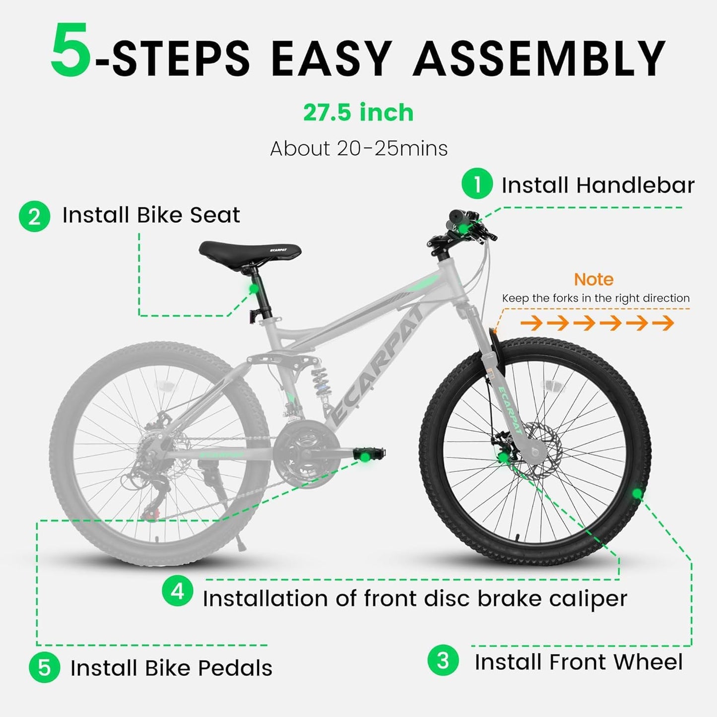 Dual Suspension Mountain Bike