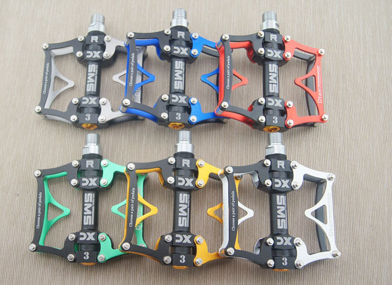 UPANBIKE MTB Road Bike Pedals 9/16'' Widen Triple Bearing B615 - UPANBIKE