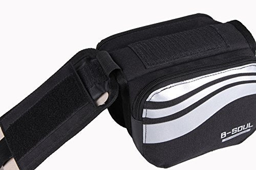 UPANBIKE Bike Front Frame Tube Bag Double Pouch Pannier B715 - UPANBIKE