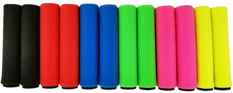 UPANBIKE Mountain Road Bike Handlebar Grips 22.2mm Soft Silicone Foam Sponge Grips B093 - UPANBIKE