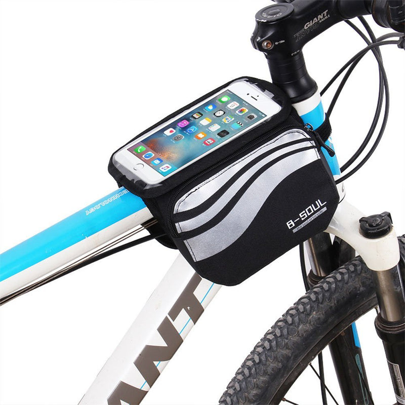 UPANBIKE Bike Front Frame Tube Bag Double Pouch Pannier B715 - UPANBIKE