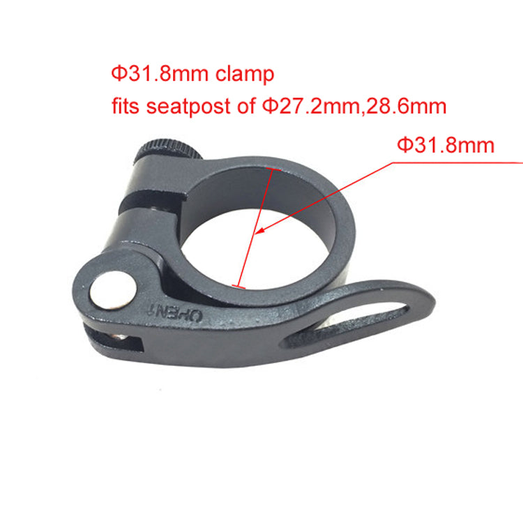 UPANBIKE Bike Seatpost Clamp Quick Release Φ31.8mm 34.9mm B129 - UPANBIKE