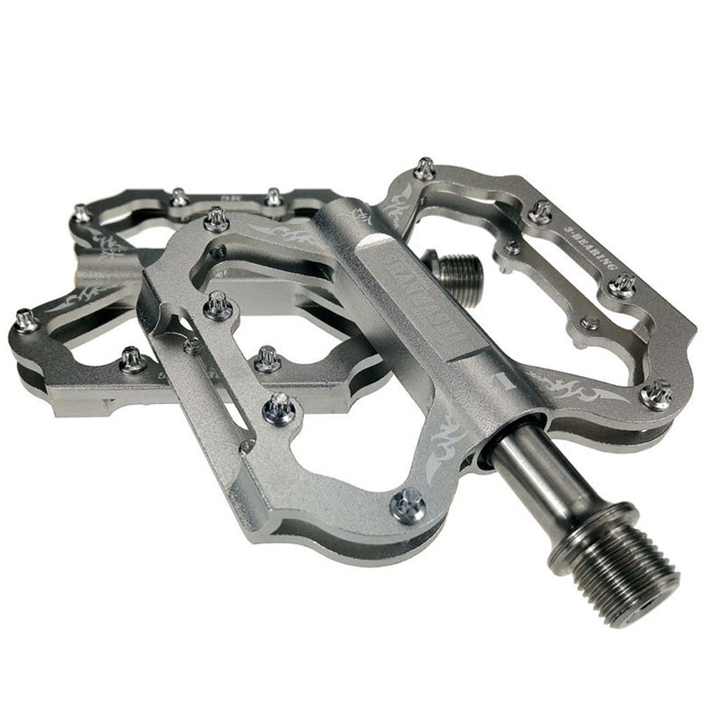 UPANBIKE Bike Pedals 9/16'' Titanium Triple Bearing Platform B616 - UPANBIKE