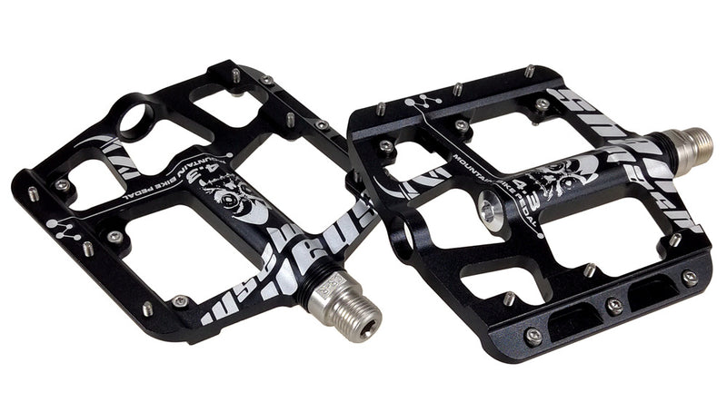 UPANBIKE Mountain Road Bike Pedals Aluminum Alloy Wide Flat Platform 9/16" CNC Ultralight 3 Sealed Bearing Bicycle Pedals UP659 - UPANBIKE