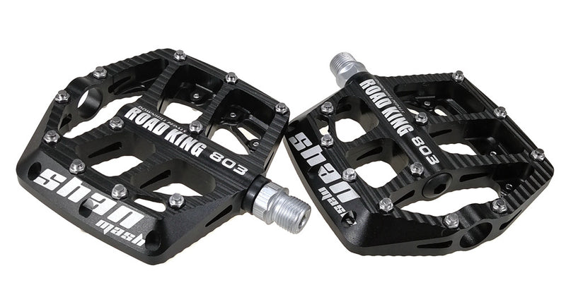 UPANBIKE 9/16" Bike Pedals Aluminum Alloy CNC Wide Flat Platform DU Sealed Ball Bearing Bicycle Pedals For MTB BMX Bike UP646 - UPANBIKE