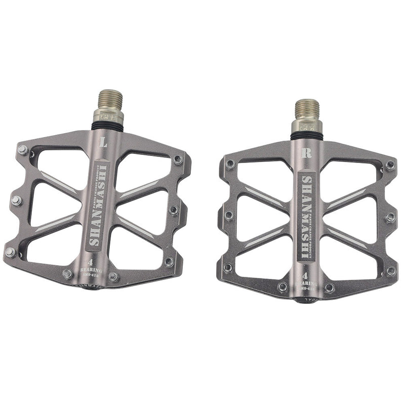 UPANBIKE 4 Sealed Bearing Pedals for Mountain Bike Road Bicycle Aluminum Flat Platform B609 - UPANBIKE